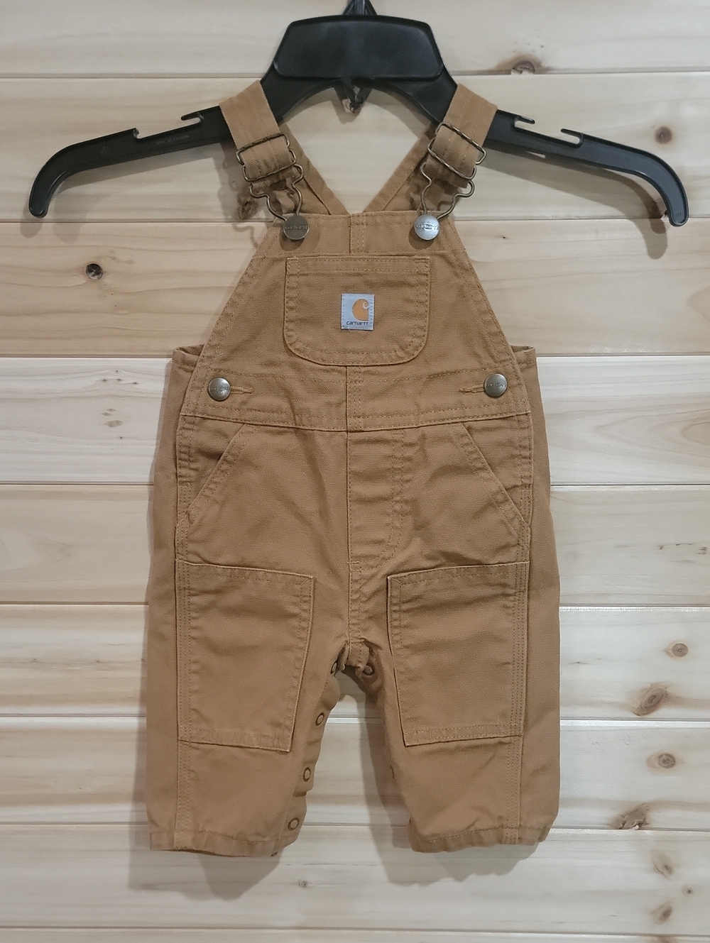 Carhartt Toddler Tan/Brown Workwear Overalls